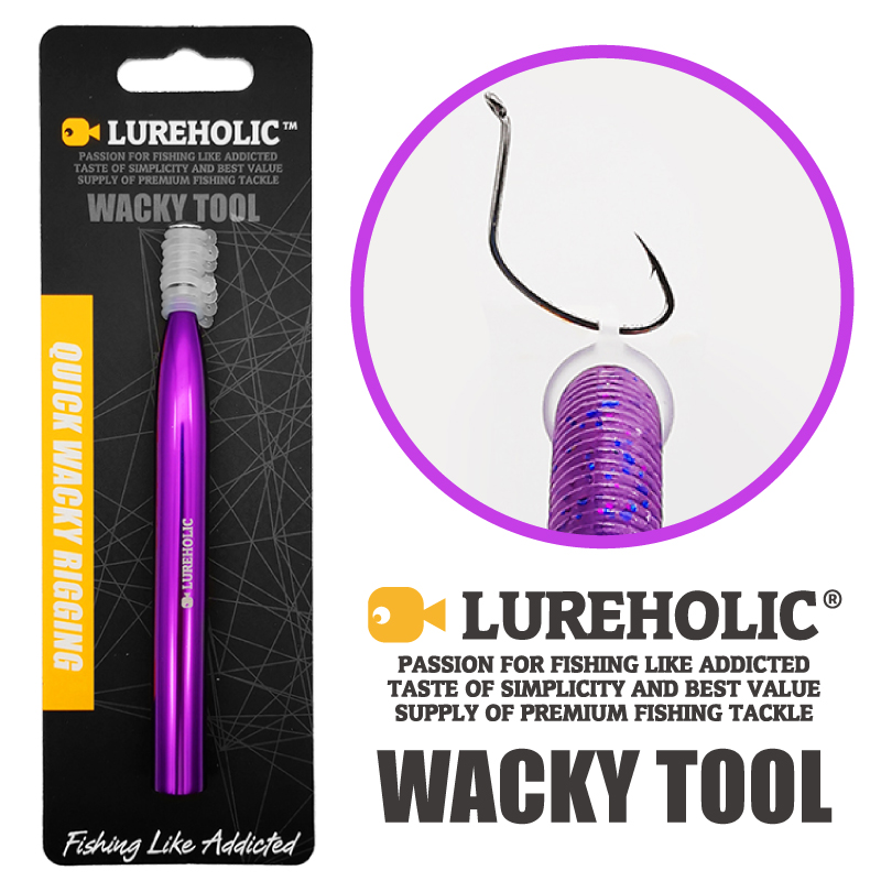 Fishing Lure Making Kit - LUREHOLIC 8mm 12mm Wacky Tool with