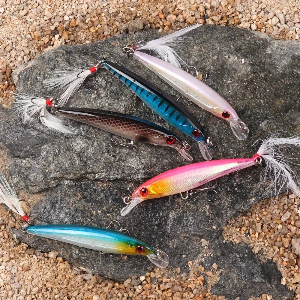 Fishing Lure Box - Laser 3D Eyes Bionic Minnow Fishing