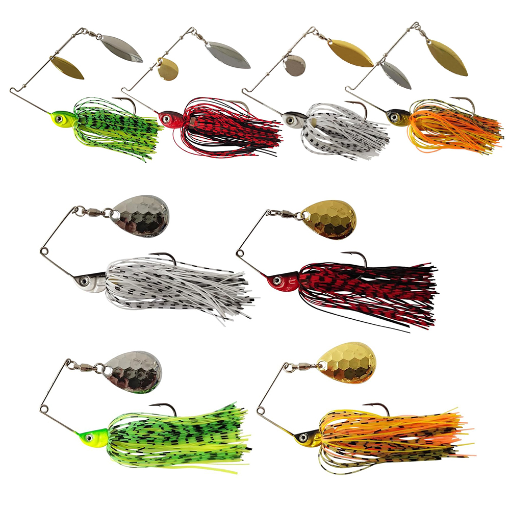 Fishing Lure Spinnerbait - Eupheng Spinner Bait Spoon Wire Bait