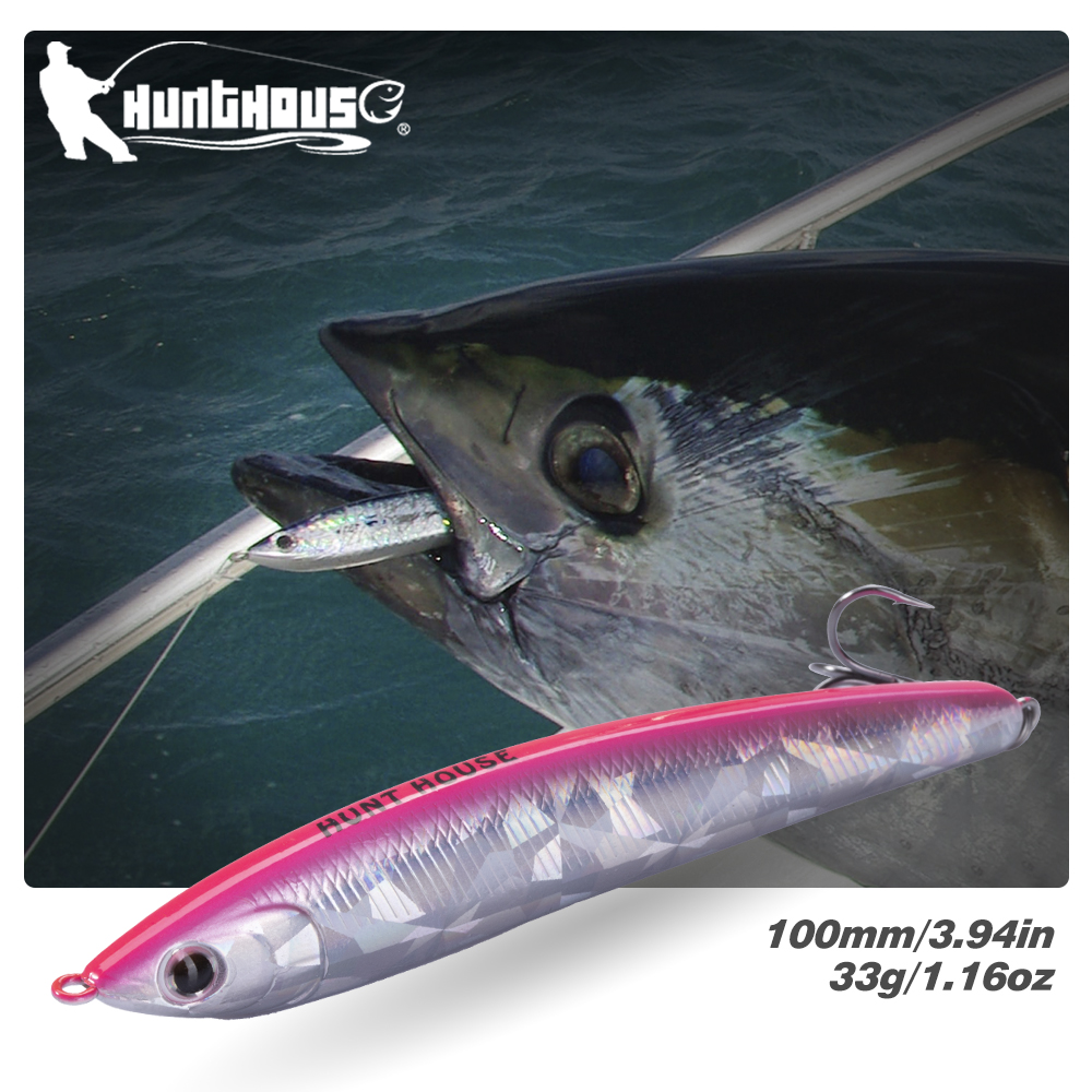 Fishing Lure Jerkbait - Hunthouse Sinking Pencil Hard Jerk Lure