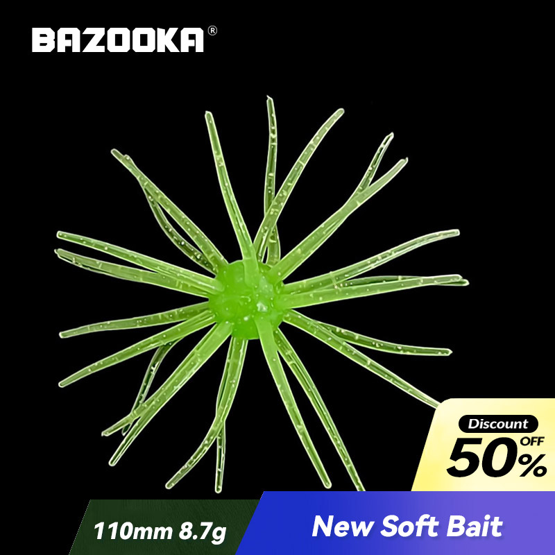 Fishing Lure Spinnerbait - Bazooka Fishing Lure Simulated Sea Urchin
