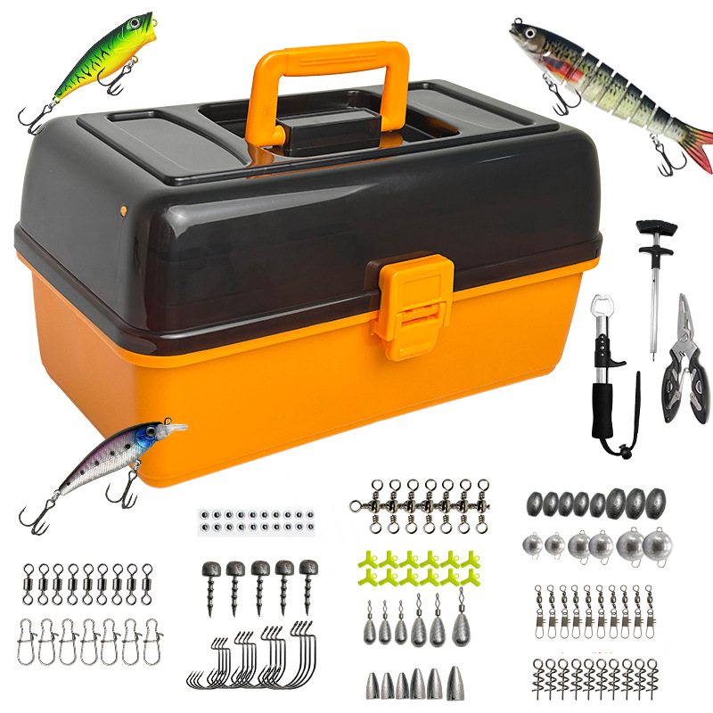 Fishing Lure Box - Large Four-Layer Outdoor Fishing Soft Bait