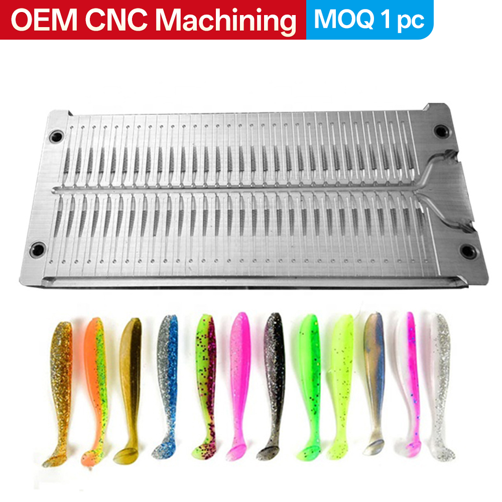 Fishing Lure Soft Plastic - Custom Injection Molded Soft Fish Lure