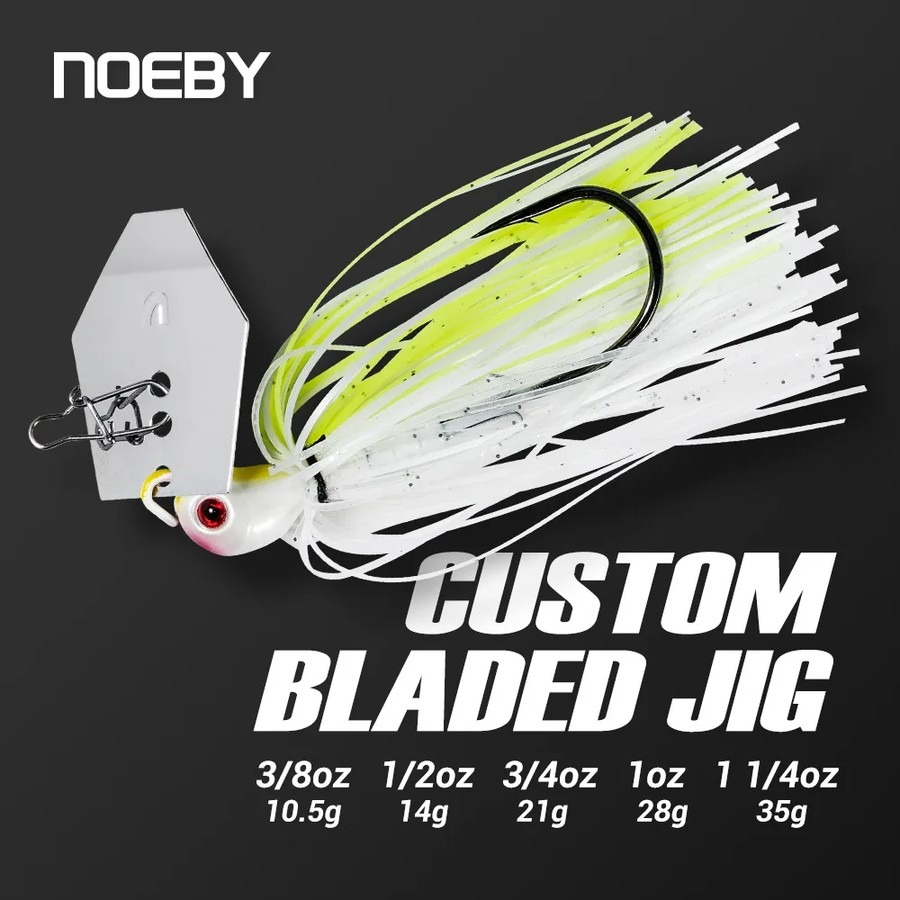 Fishing Lure Blade Bait - Noeby Chatterbait Bladed Jig 10.5-35g Vibrating