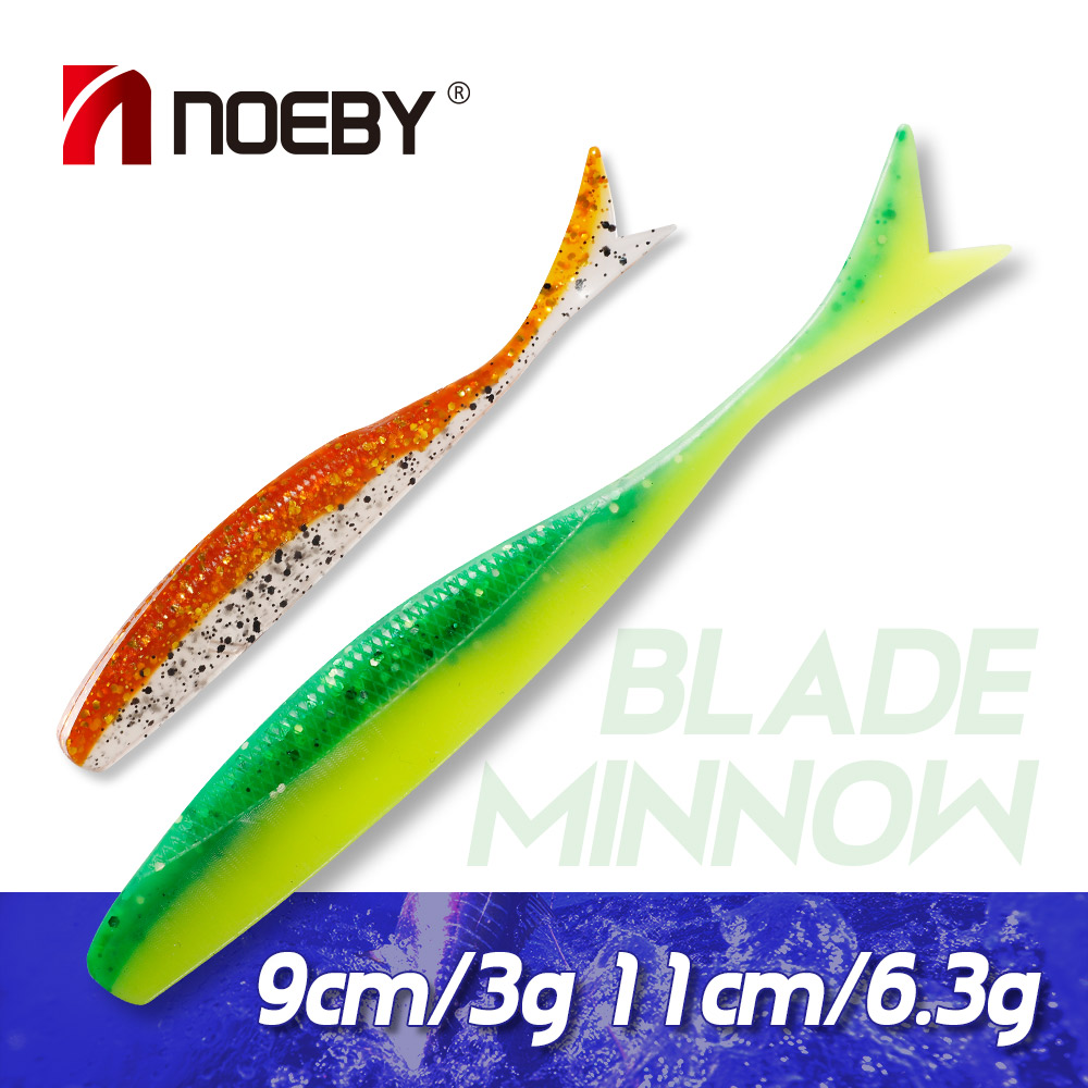 Fishing Lure Blade Bait - NOEBY Mềm Dụ Lưỡi Dao Minnow