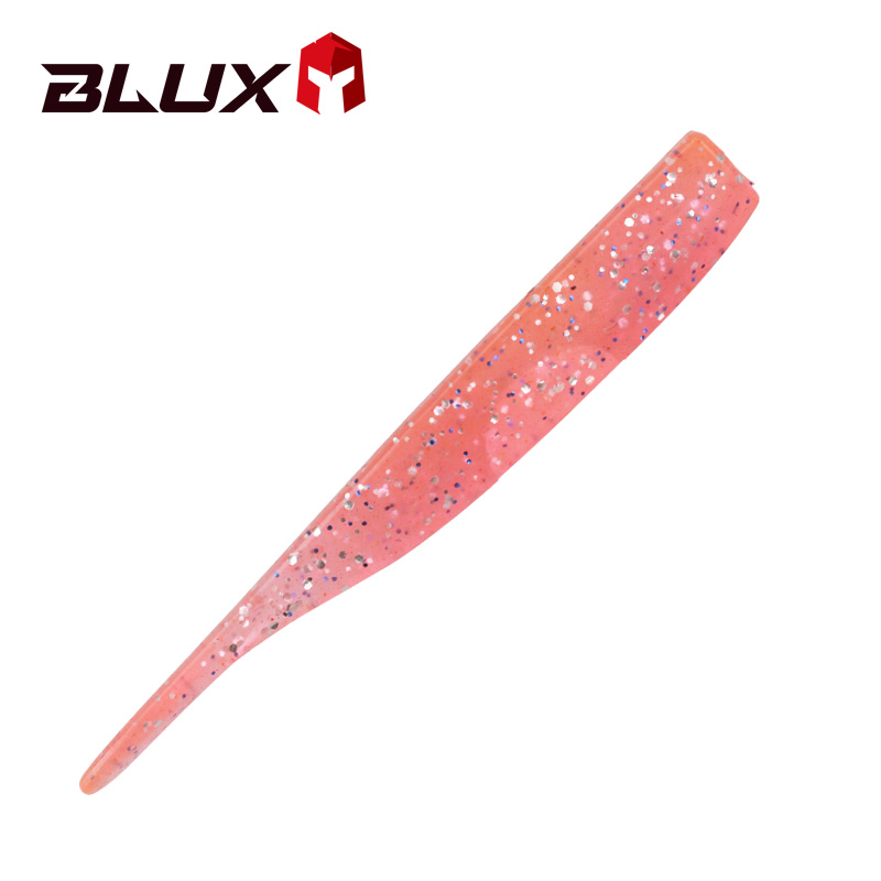 Fishing Lure Soft Plastic - BLUX Mới Phi Tiêu Con Sâu