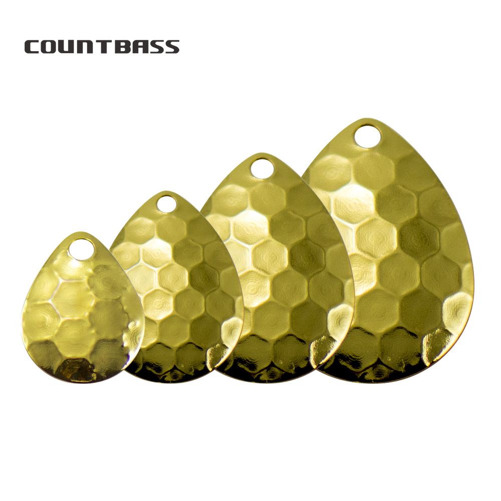 Fishing Lure Spinner - Bộ 50 Size 2-5 Vàng Mạ