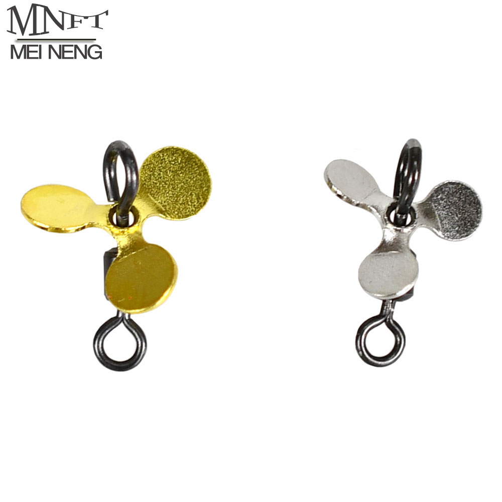 Fishing Lure Spoon - 20Pcs Spiral Blade Fishing Propeller Accessories,
