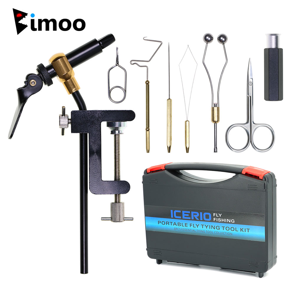 Fishing Lure Making Kit - 8pc/Set Hardened Steel C-Clamp Vise Fly