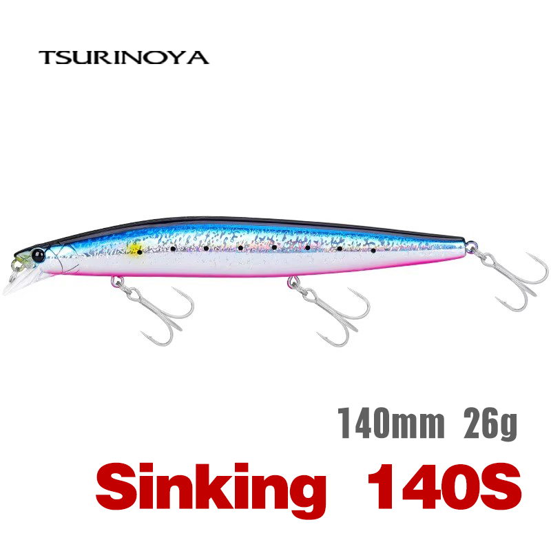 Fishing Lure Jerkbait - TSURINOYA Đầu Mồi Dụ Cá Chìm