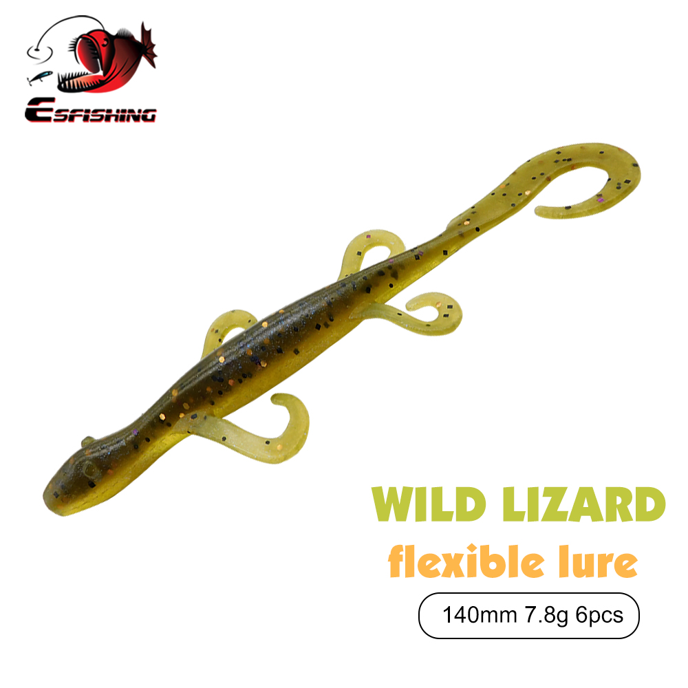 Fishing Lure Swimbait - ESFISHING Nhựa Mềm Mồi Hoang Dã