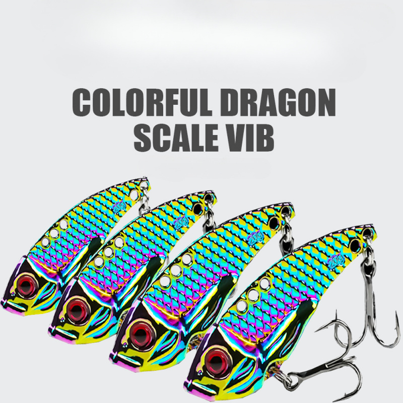 Fishing Lure Blade Bait - Dragon Tooth VIB Metal Blade Lures,