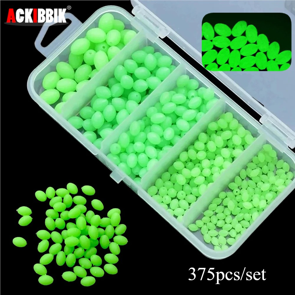 Ackibbik 375pcs/box Luminous F - đánh giá và giá Fishing Lure Soft Plastic