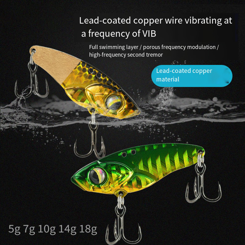 Metal VIB Fishing Lure Hard Vi - đánh giá và giá Fishing Lure Blade Bait
