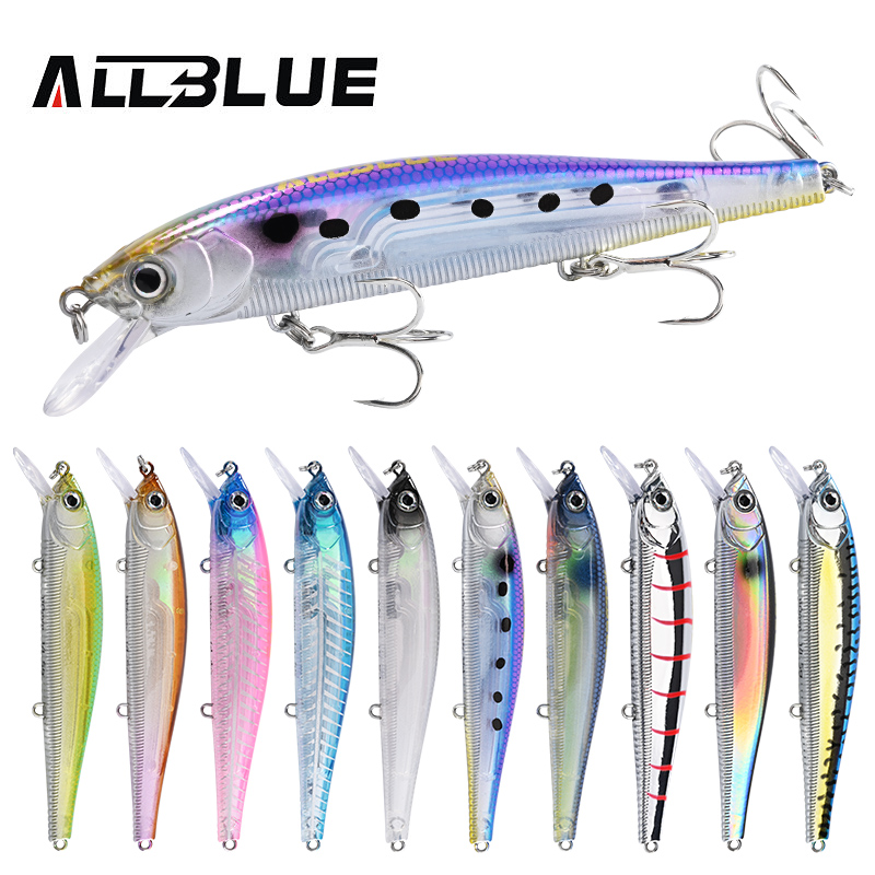 ALLBLUE 3D Jerkbait Wobbler Fi - đánh giá và giá Fishing Lure Jerkbait