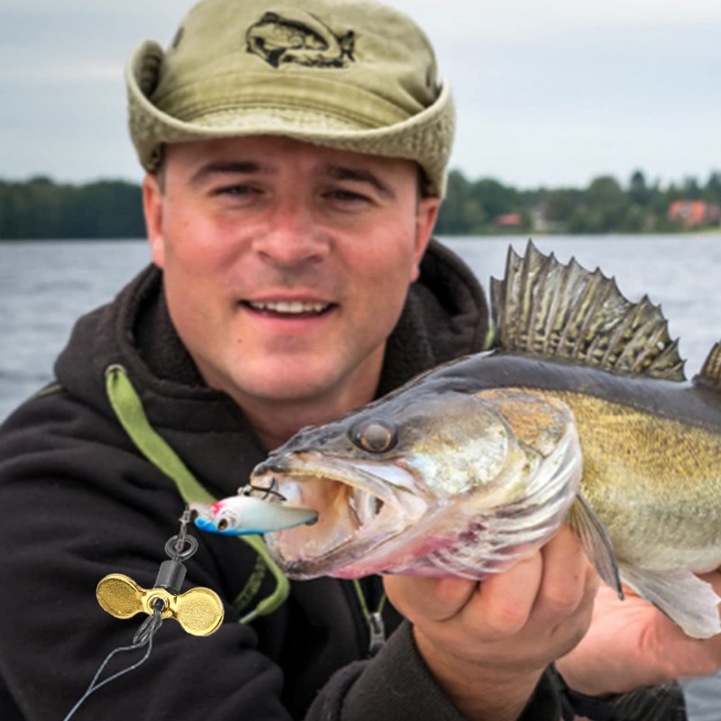 Plug Casting Fishing Propeller - đánh giá và giá Fishing Lure Spinnerbait