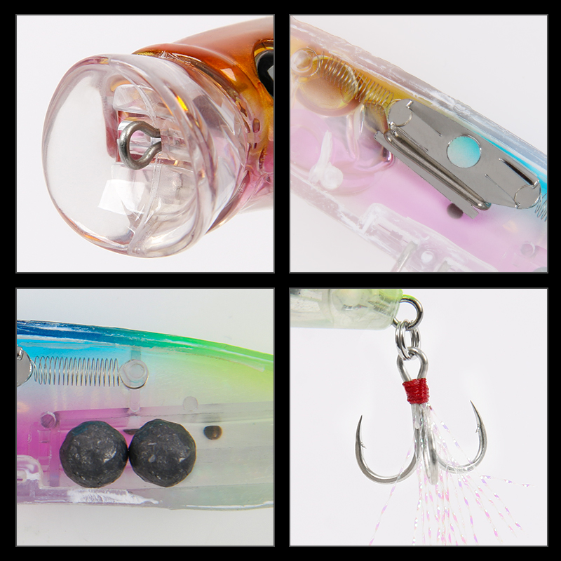 LETOYO 9.6g/18g Floating Poppe - đánh giá và giá Fishing Lure Popper