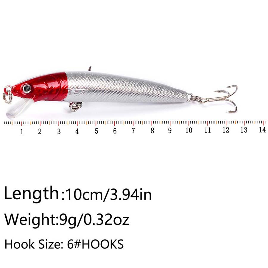 10PCS Jerkbait Minnow Swimbait - đánh giá và giá Fishing Lure Jerkbait