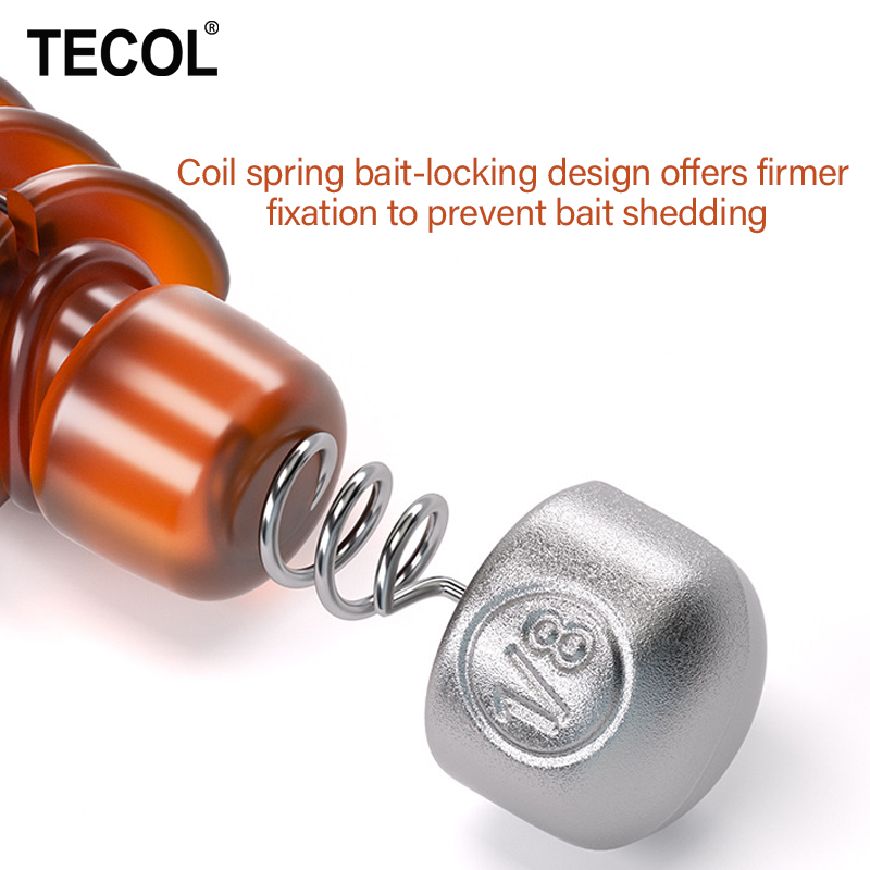 TECOL 1G 1.75G 2.7G 3.5G Spira - đánh giá và giá Fishing Lure Accessories