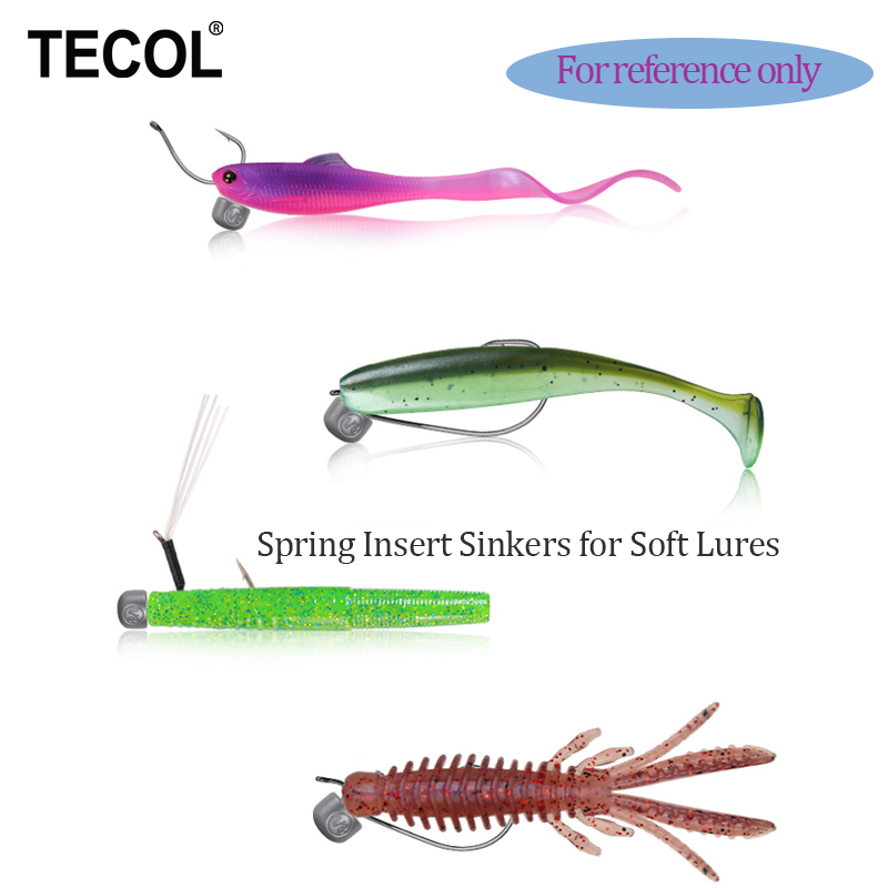 TECOL 1G 1.75G 2.7G 3.5G Spira - đánh giá và giá Fishing Lure Accessories