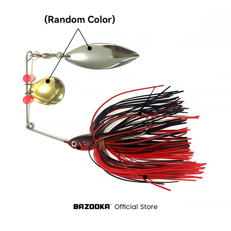 Bazooka 15g 18g Spinnerbait Fi - đánh giá và giá Fishing Lure Spinnerbait