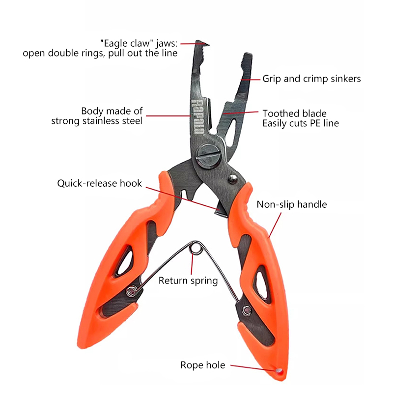Rapala Mini Lure Pliers/Fish C - đánh giá và giá Fishing Lure Kit