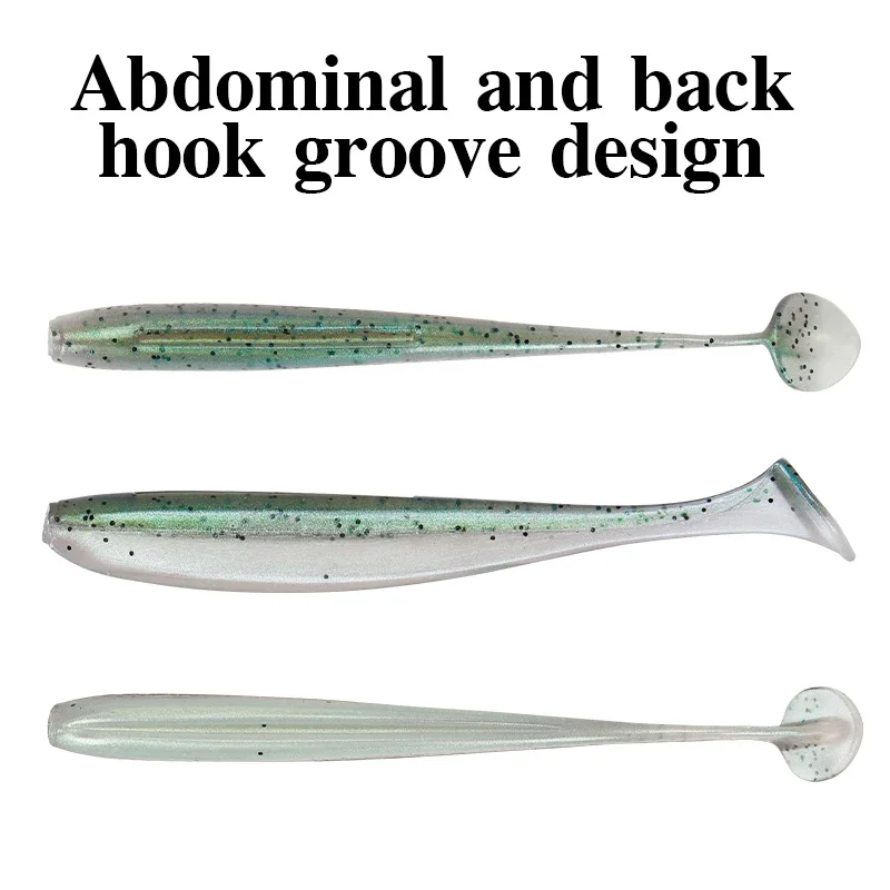 TSURINOYA NEW SIZE 100mm 120mm - đánh giá và giá Fishing Lure Soft Plastic