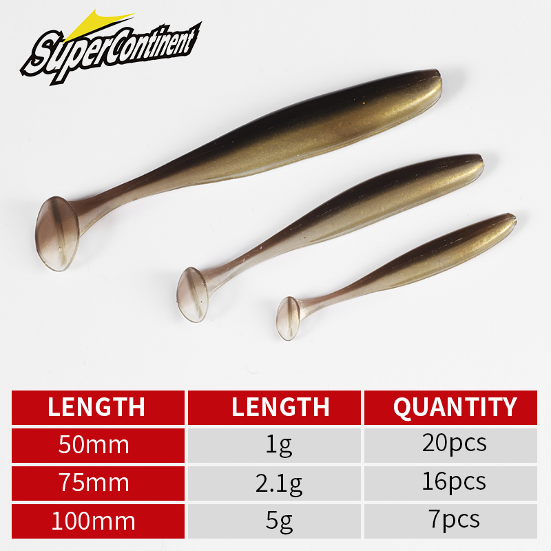 2020 Siêu Lục Địa Mới Mềm Mồi  - đánh giá và giá Fishing Lure Soft Plastic
