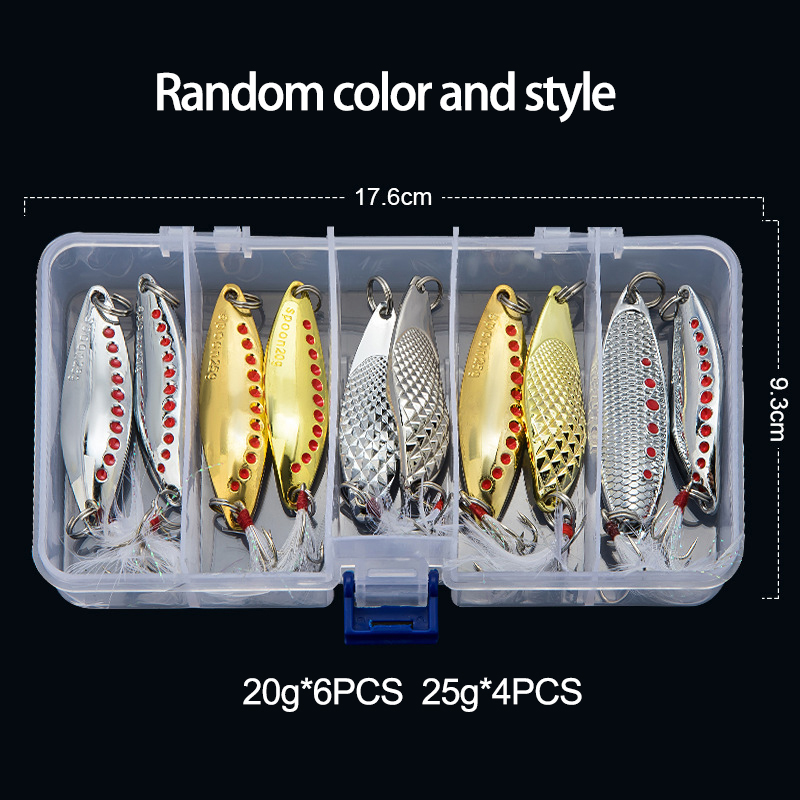 Metal Spoon Spinner Fishing Lu - đánh giá và giá Fishing Lure Crankbait