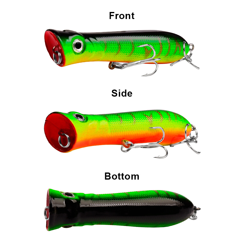 Topwater Popper Saltwater Fish - đánh giá và giá Fishing Lure Popper