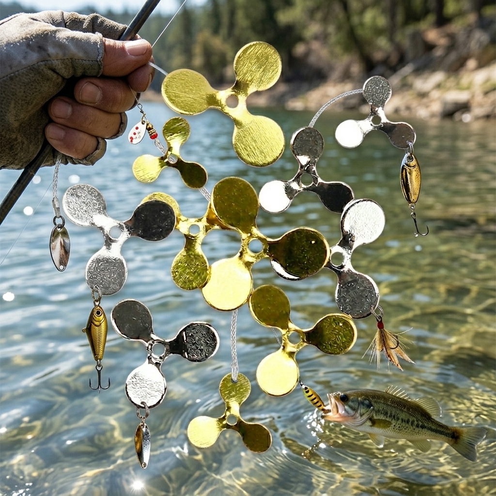 200Pcs 3-Blade Propeller Fishi - đánh giá và giá Fishing Lure Blade Bait