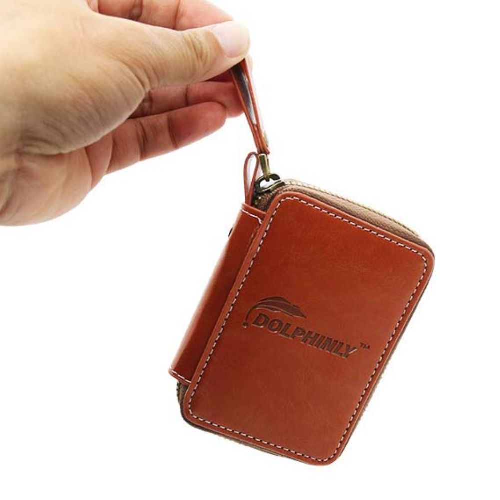 PU Leather Lure Wallet Bag Lur - đánh giá và giá Fishing Lure Spinner
