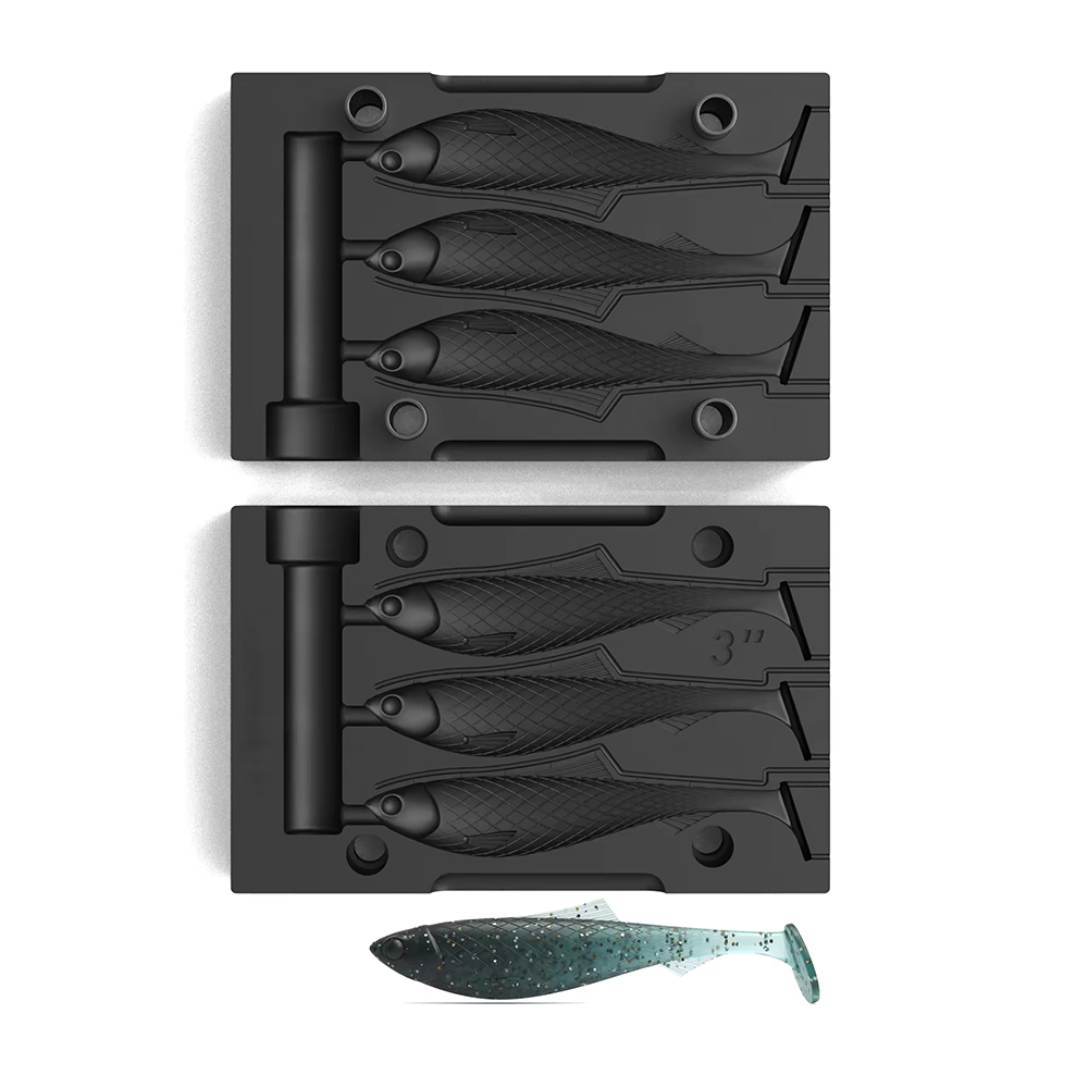 Custom Injection Molded Soft F - đánh giá và giá Fishing Lure Soft Plastic