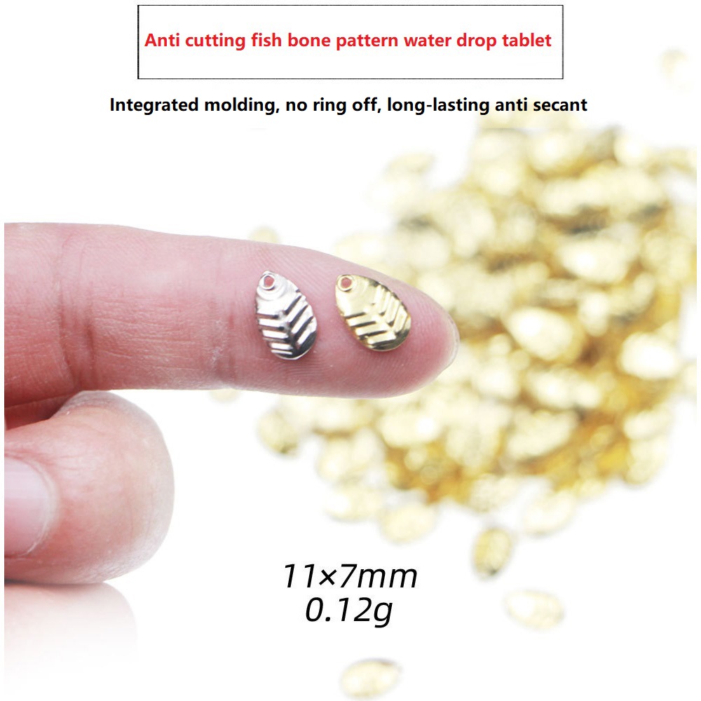 50 Cái/lốc Tự Làm Câu Cá Spinn - đánh giá và giá Fishing Lure Spinnerbait