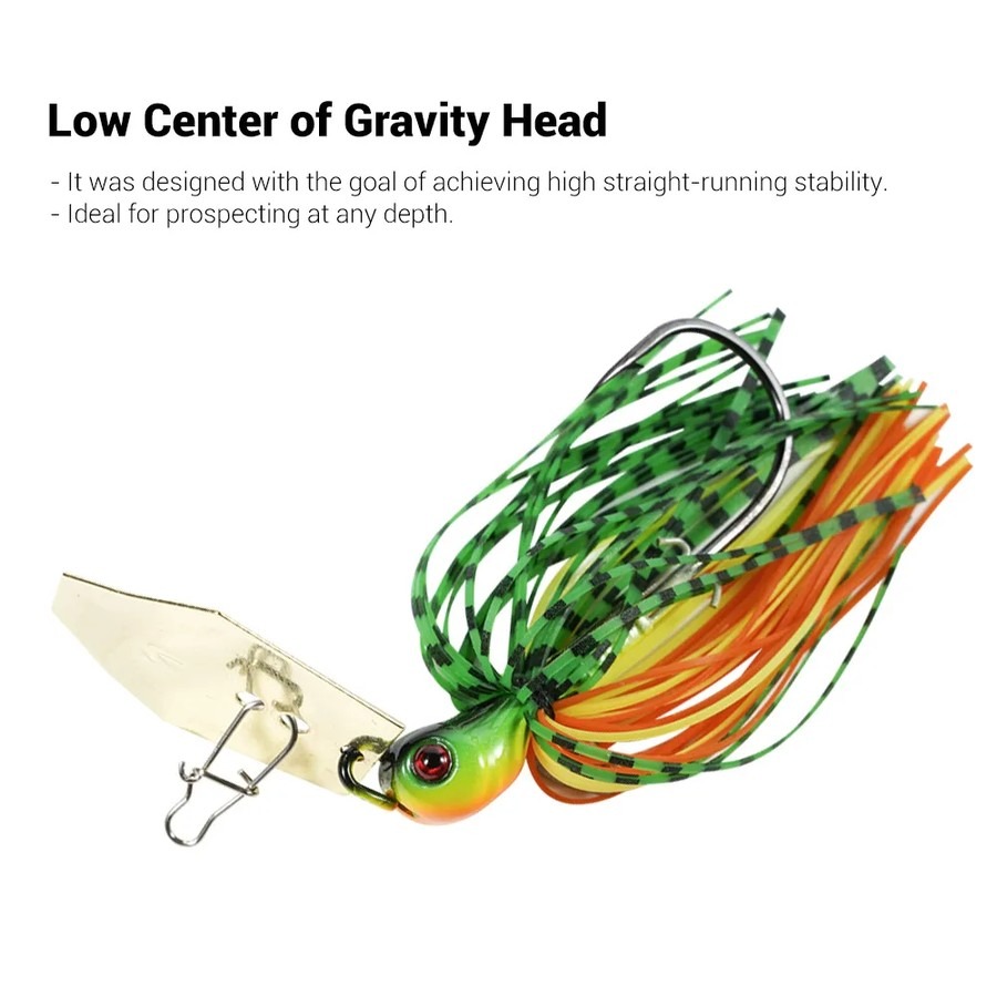 Noeby Chatterbait Bladed Jig 1 - đánh giá và giá Fishing Lure Blade Bait
