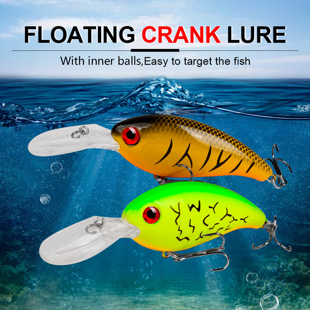 1 Chiếc Crankbait Mồi Câu Cá B - đánh giá và giá Fishing Lure Crankbait