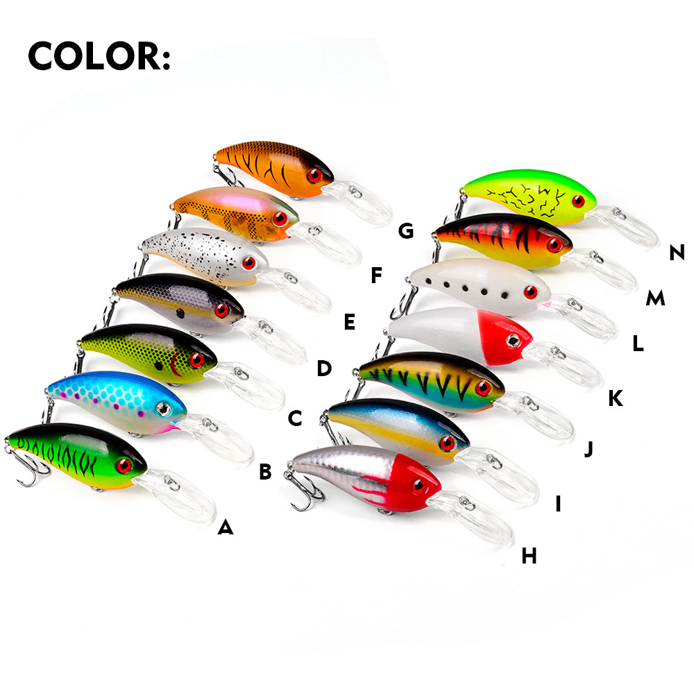 1 Chiếc Crankbait Mồi Câu Cá B - đánh giá và giá Fishing Lure Crankbait