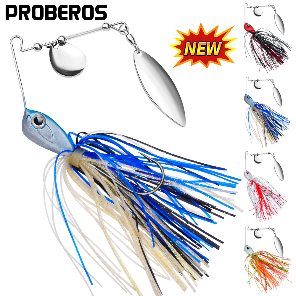 Proberos 10/14g Spinner Bait F - đánh giá và giá Fishing Lure Blade Bait