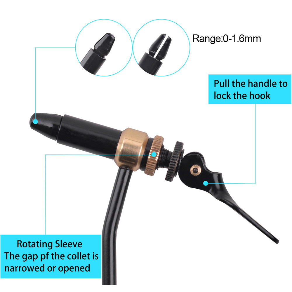 Rotary Fly Tying Vise Tool Saf - đánh giá và giá Fishing Lure Jig