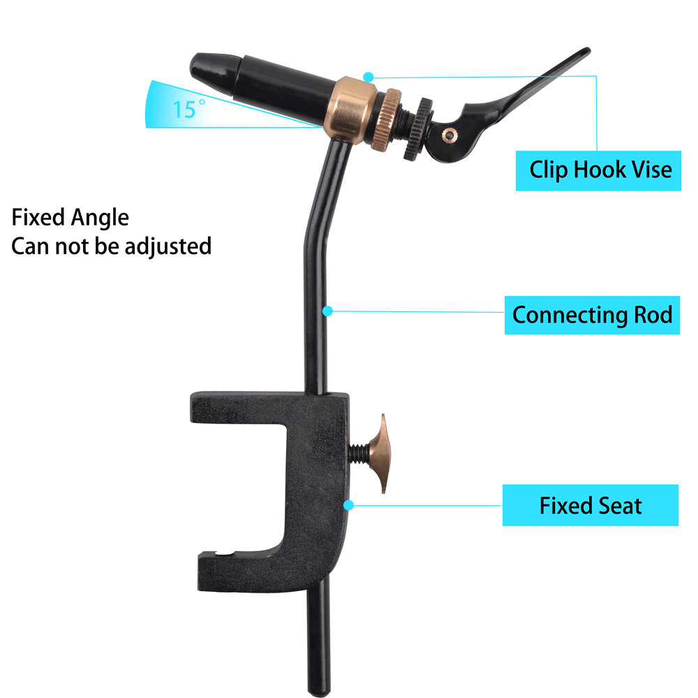 Rotary Fly Tying Vise Tool Saf - đánh giá và giá Fishing Lure Jig