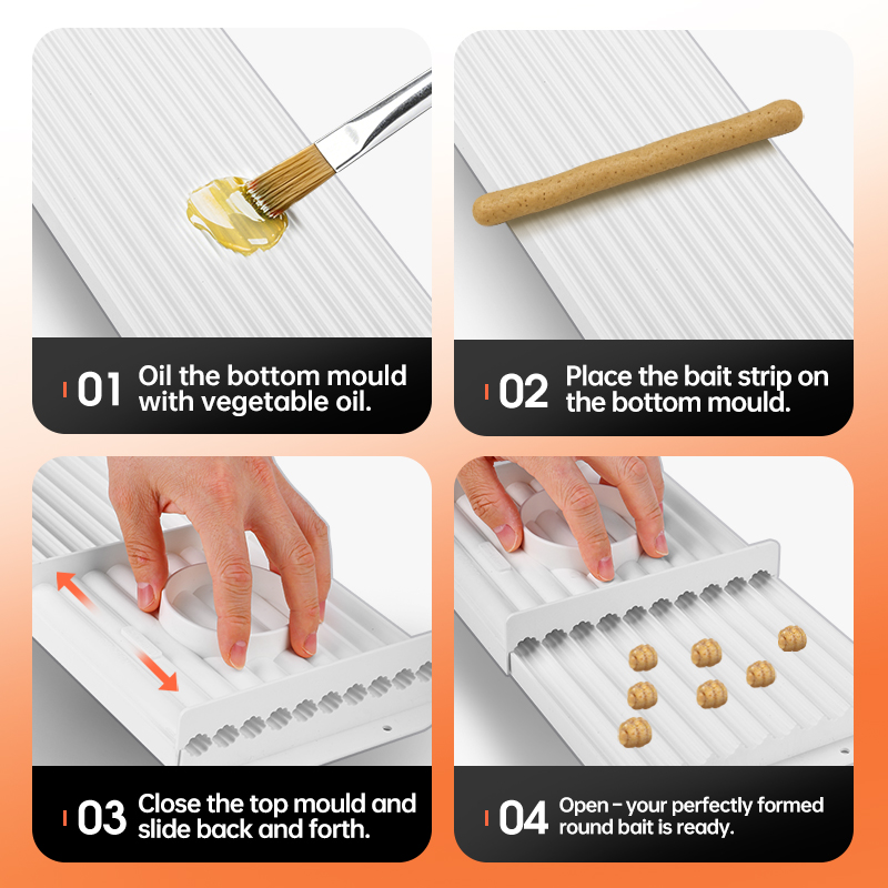 WEIHE Round Bait Shaping Board - đánh giá và giá Fishing Lure Making Kit
