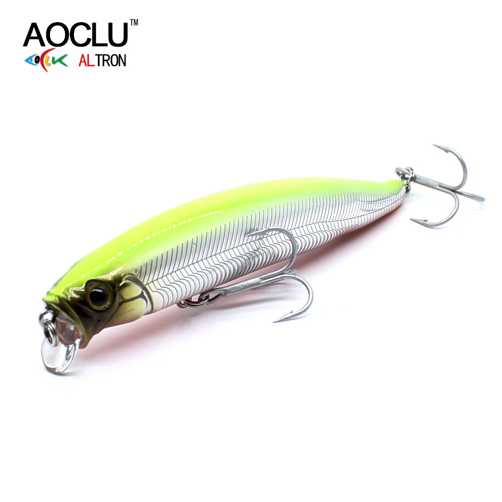 AOCLU Mồi Wobblers Jerkbait 10 - đánh giá và giá Fishing Lure Jerkbait
