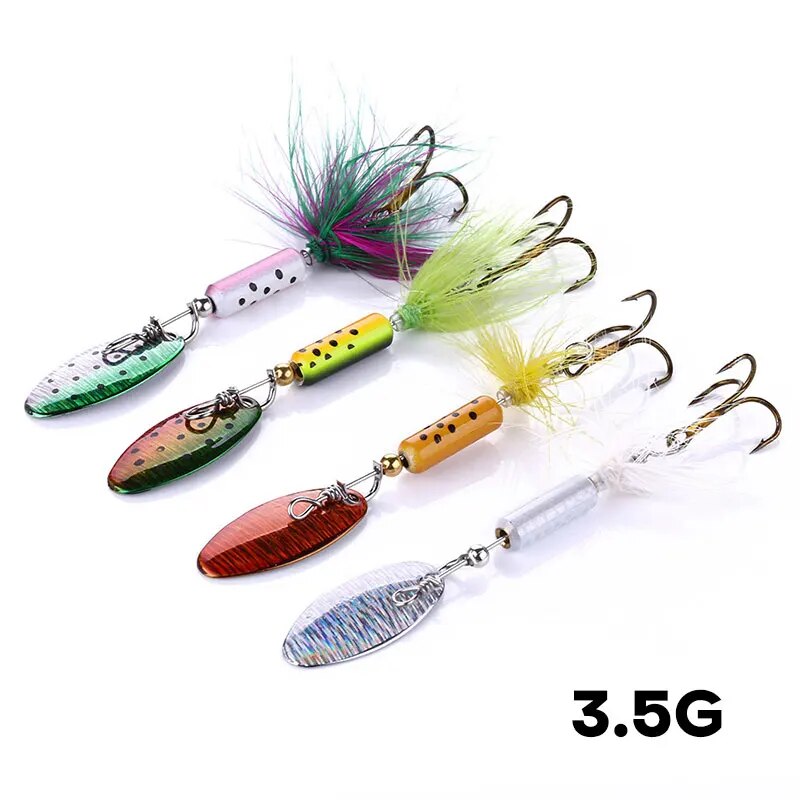Metal VIB Lures 1PCS 3.5g Feat - đánh giá và giá Fishing Lure Spoon