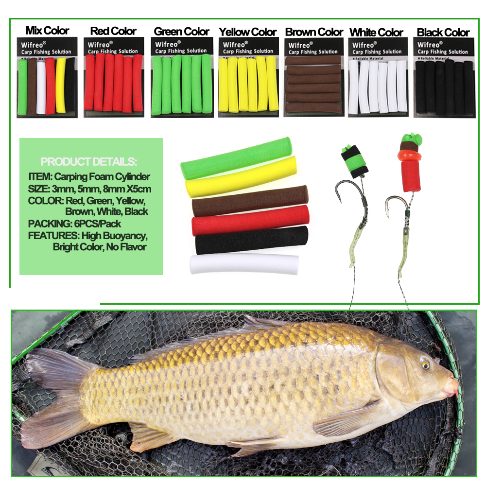 Wifreo 12PCS/2bags 3mm 5mm 8mm - đánh giá và giá Fishing Lure Topwater