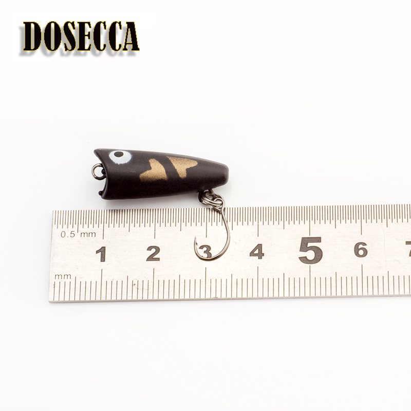 1 Cái 2.5Cm 1.5G Topwater Mồi  - đánh giá và giá Fishing Lure Popper