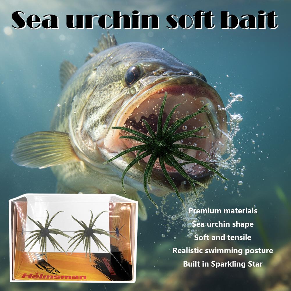 Floating TPR Sea Urchin Spiky  - đánh giá và giá Fishing Lure Topwater