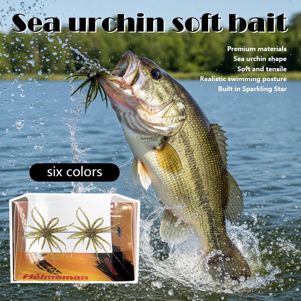 Floating TPR Sea Urchin Spiky  - đánh giá và giá Fishing Lure Topwater