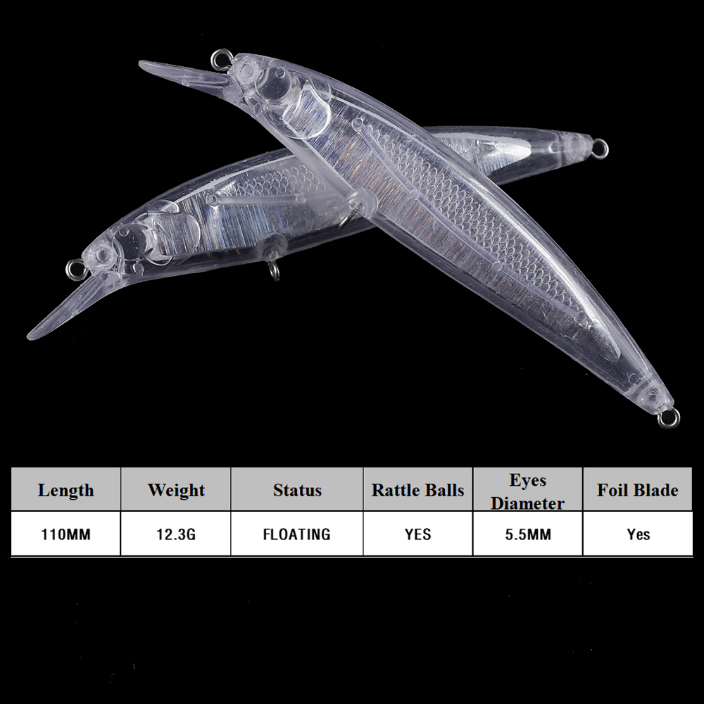 Chan’sHuang 20PCS Unpainted Bl - đánh giá và giá Fishing Lure Blade Bait