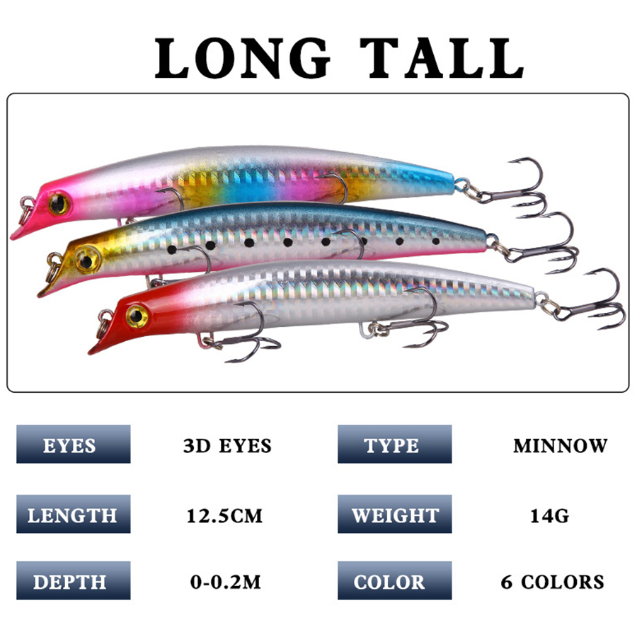6pcs Crankbaits Fishing Lures  - đánh giá và giá Fishing Lure Crankbait