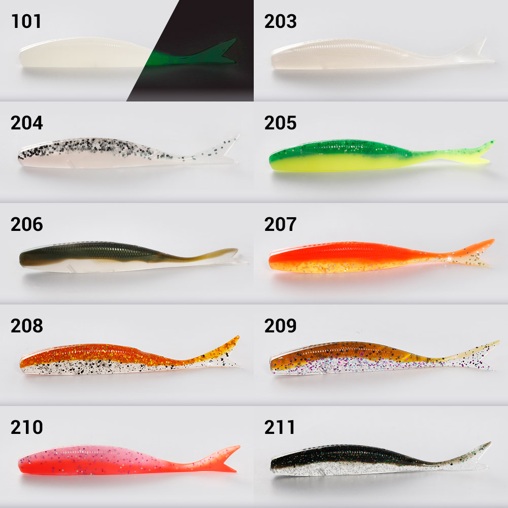NOEBY Mềm Dụ Lưỡi Dao Minnow 9 - đánh giá và giá Fishing Lure Blade Bait